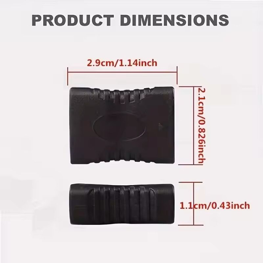 HDMI Female To Female Adapter 2 Pack Coupler Extender For 1080P 4K HDTV Connection 4