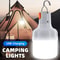 Rechargeable LED Camping Bulb With Hook 60W USB Portable Emergency Light For Outdoor Tents Fishing 0