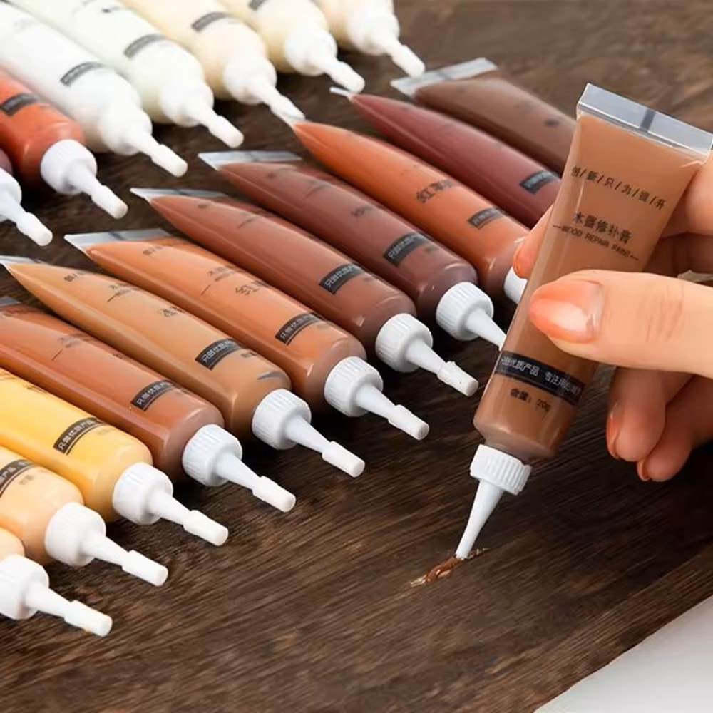 Wood Scratch Repair Paste Kit For Furniture Floors And Cabinets 0