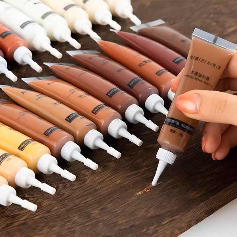 Wood Scratch Repair Paste Kit For Furniture Floors And Cabinets 0