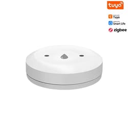 water leak sensor with app alerts for kitchen and bathroom monitoring