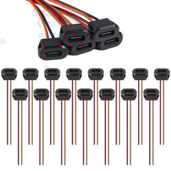 waterproof type-c charging socket with card buckle – 5/10/20 pcs