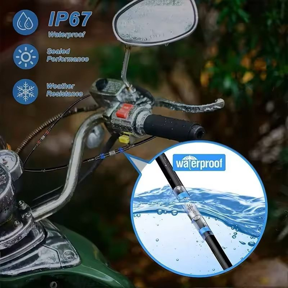 Waterproof Heat Shrink Wire Connectors Solder Seal Electrical Terminals 100200 Pcs 4