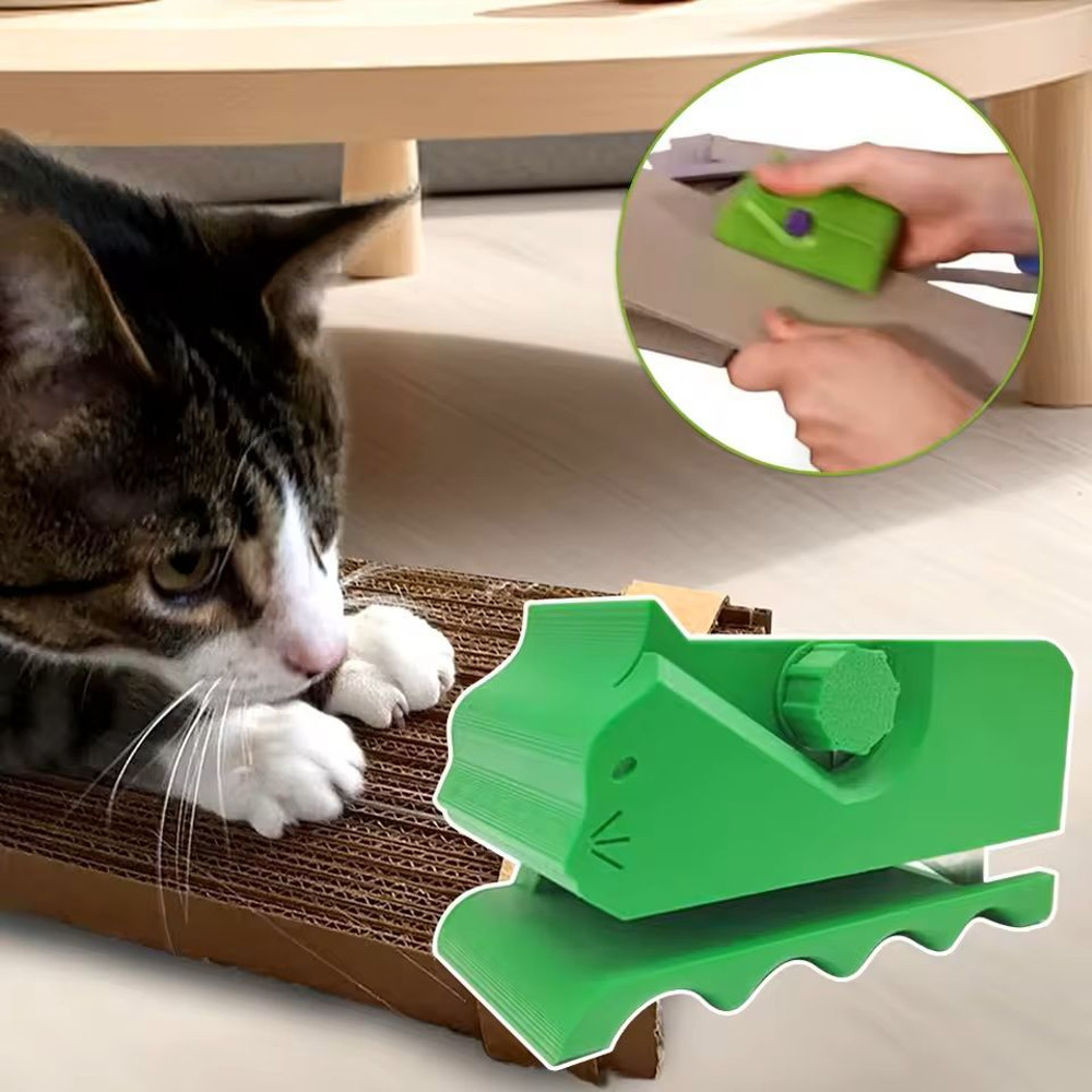 DIY Cardboard Strip Cutter  Handheld Tool For Cat Scratchers  Craft Projects 7