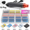 Waterproof Heat Shrink Wire Connector Kit Solder Seal Crimp Terminals With Optional Heat Gun 50120 14
