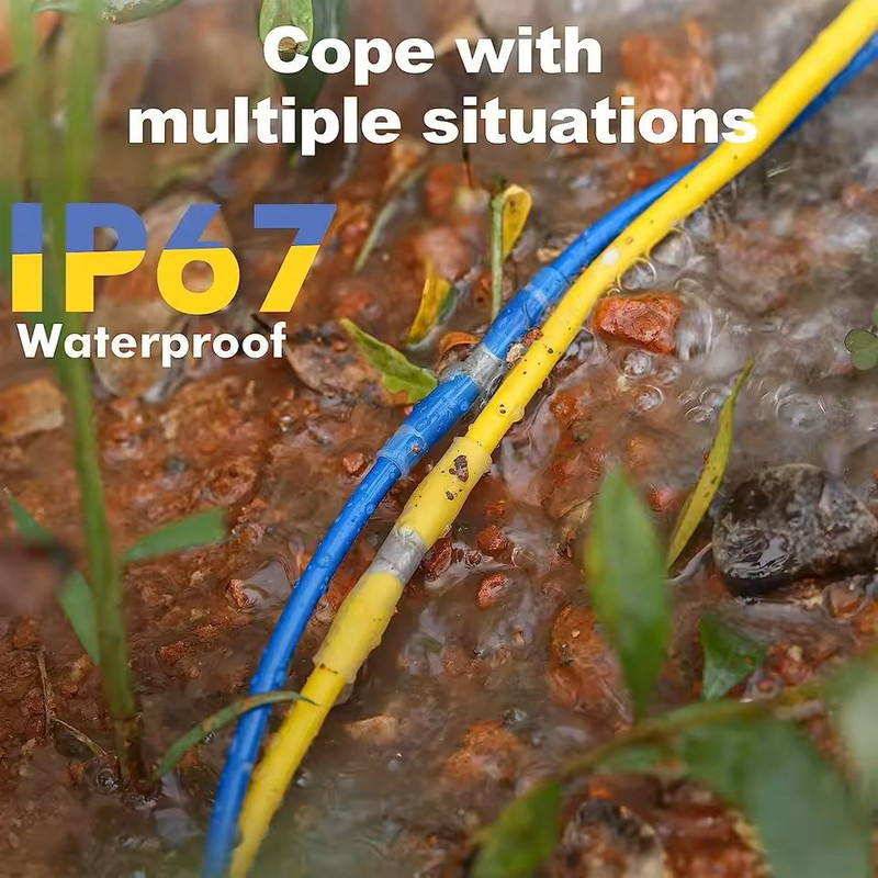 Waterproof Heat Shrink Wire Connector Kit Solder Seal Crimp Terminals With Optional Heat Gun 50120 4