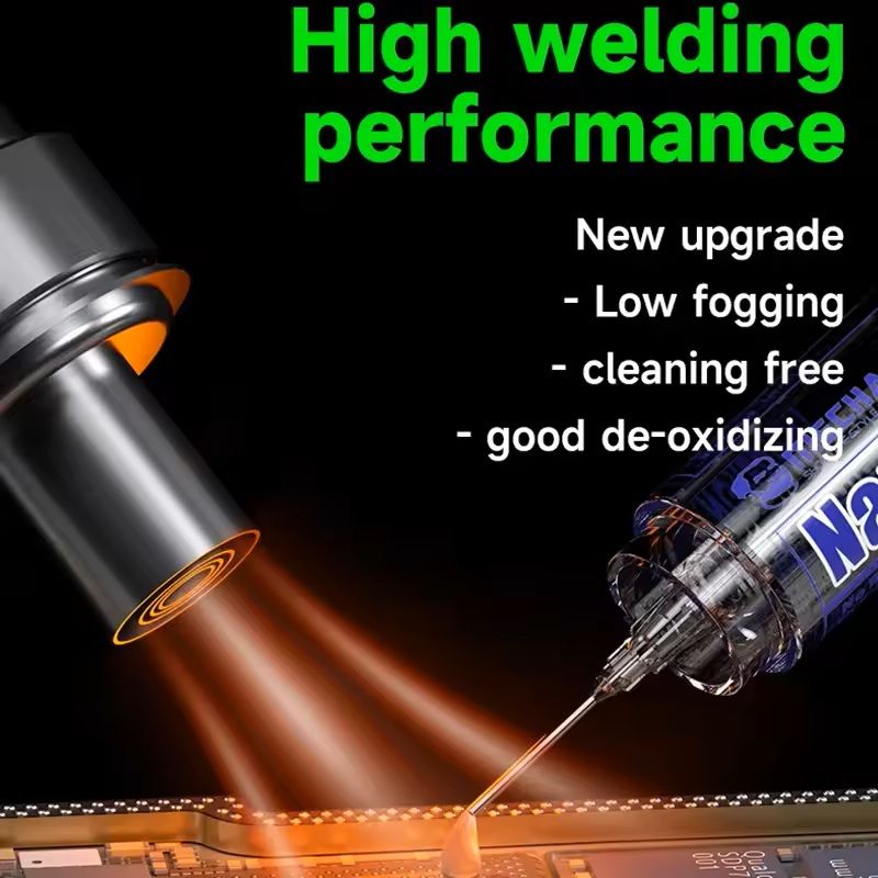 Low Fog Nanometer Solder Paste For Precision Electronics And Motherboard Repair 1