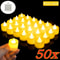 Battery Powered LED Tealight Candles For Wedding And Holiday Decoration 0