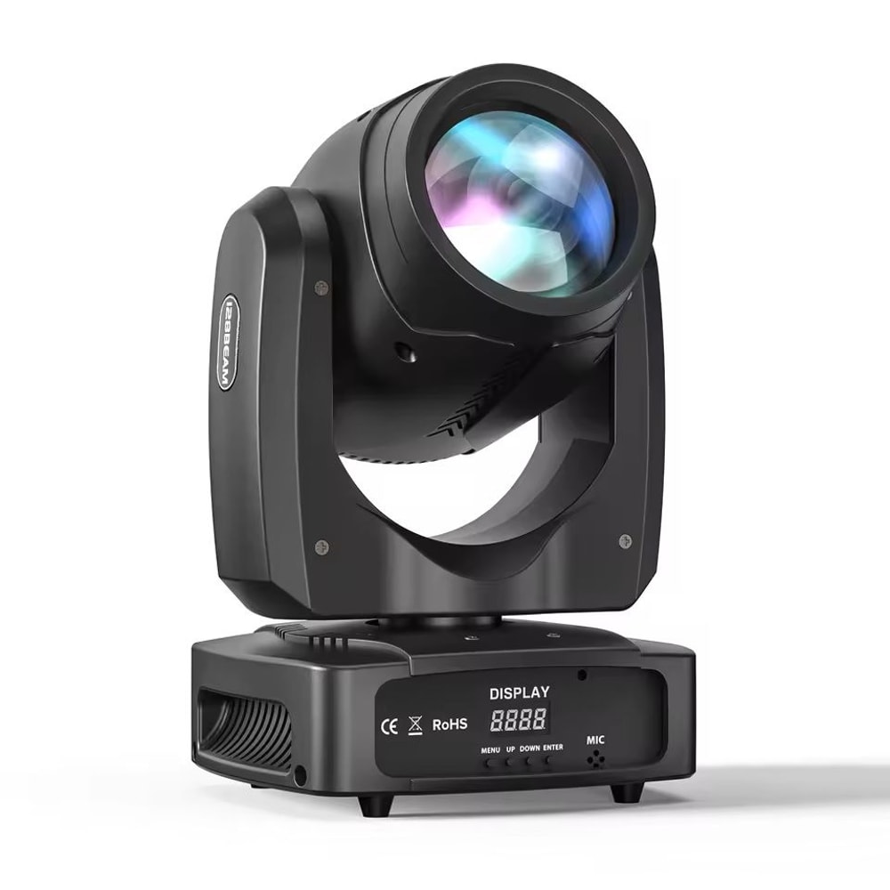 RGBW LED Moving Head Stage Light With DMX512 And Voice Activation 5