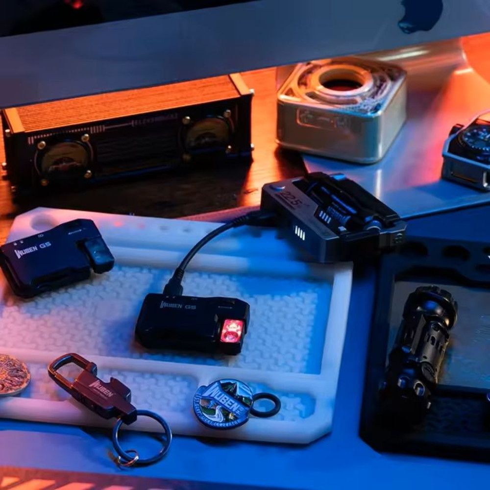 Mini Rotating Head Flashlight With Magnetic Tail 400 Lumens Waterproof EDC Pocket Torch 4