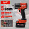 Cordless Brushless Impact Wrench With 1000NM Torque And Half Inch Chuck For Heavy Duty Power Tool U 1