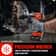 Cordless Brushless Impact Wrench With 1000NM Torque And Half Inch Chuck For Heavy Duty Power Tool U 3