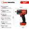 Cordless Brushless Impact Wrench With 1000NM Torque And Half Inch Chuck For Heavy Duty Power Tool U 6