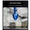 Serrated Drill Bit Set For Glass Tile And Concrete With Four Edge Tips In Assorted Sizes 4