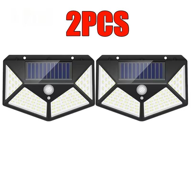 Solar Motion Sensor Wall Light For Outdoor Garden Pathway Lighting 6