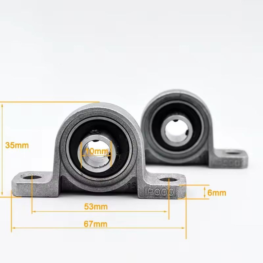 HeavyDuty Pillow Block Bearing Set For Shaft Support And Alignment 7