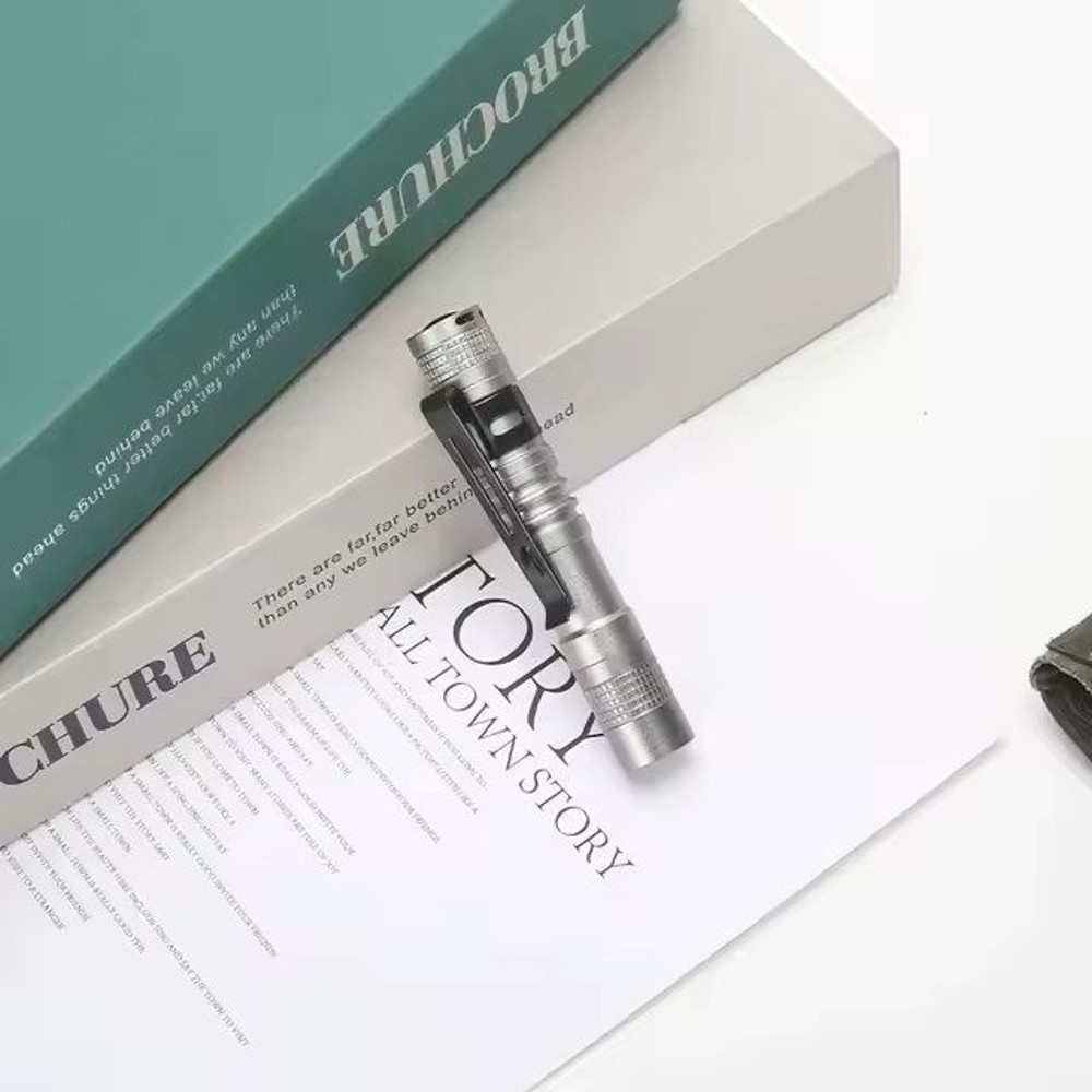 Mini LED Pen Flashlight With Clip For Emergency And Outdoor Use 5