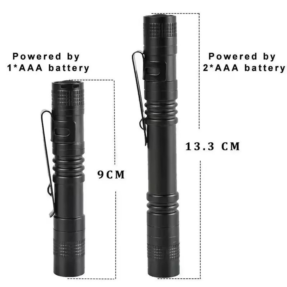 Mini LED Pen Flashlight With Clip For Emergency And Outdoor Use 8