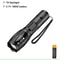 High Power T6 LED Flashlight With Zoom And Waterproof Aluminum Body 7
