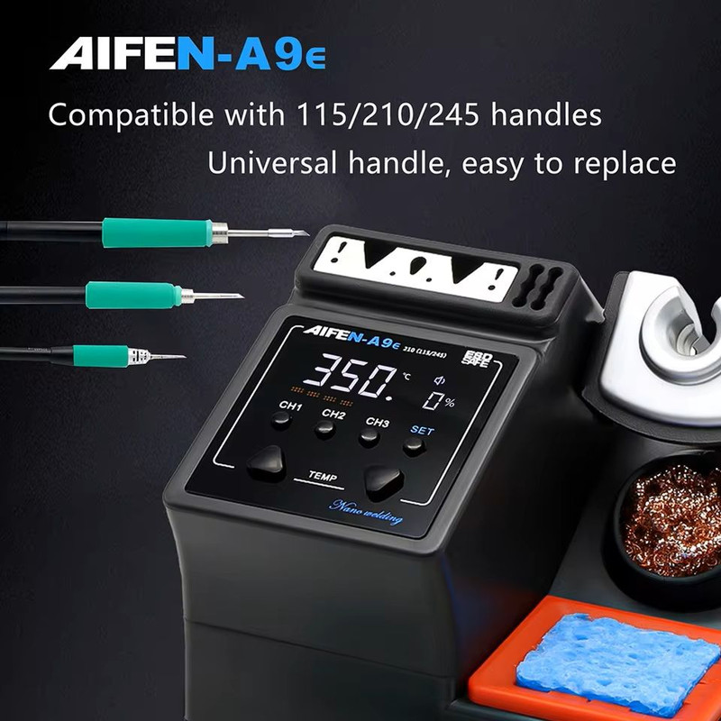 Soldering Station With Handle And Tips For Precision Rework And Repair 0