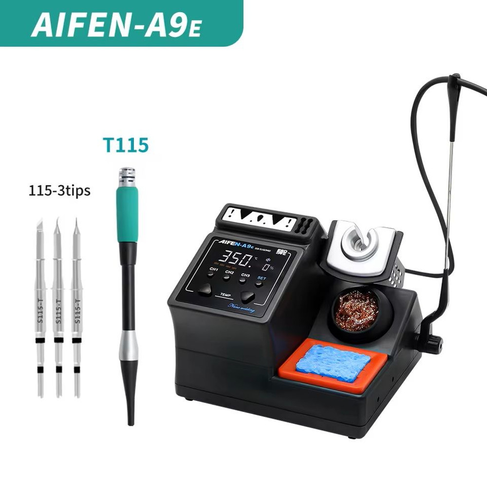 Soldering Station With Handle And Tips For Precision Rework And Repair 7