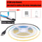 USB Powered COB LED Strip Light For TV Backlight And Room Decor 5