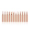 10 Piece Copper Soldering Iron Tip Set For Precision Welding And Repair 0