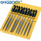 5 Piece Precision Steel File Set For Woodworking And Metal Shaping 0