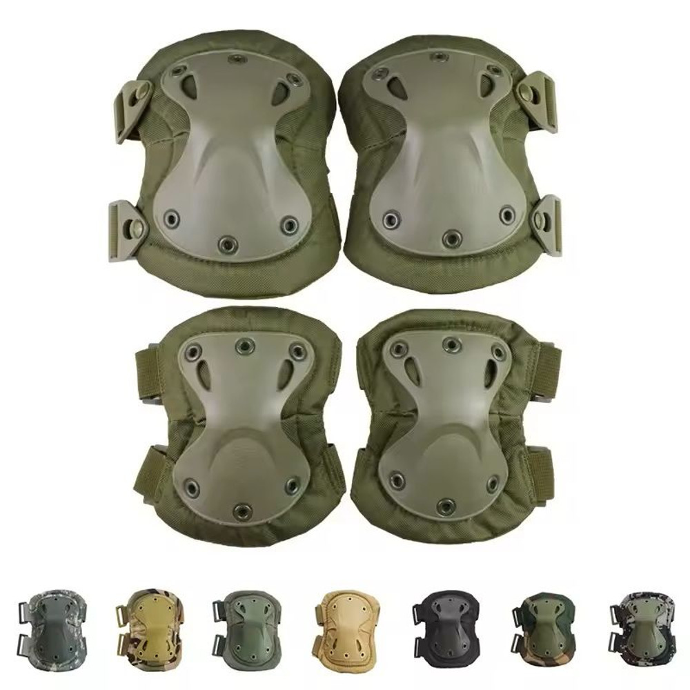 Tactical Knee And Elbow Protector Pads For Outdoor Sports And Hunting 0