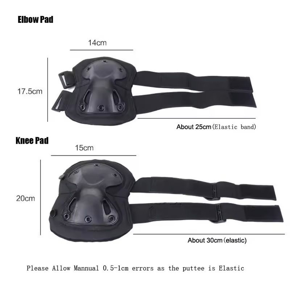 Tactical Knee And Elbow Protector Pads For Outdoor Sports And Hunting 2