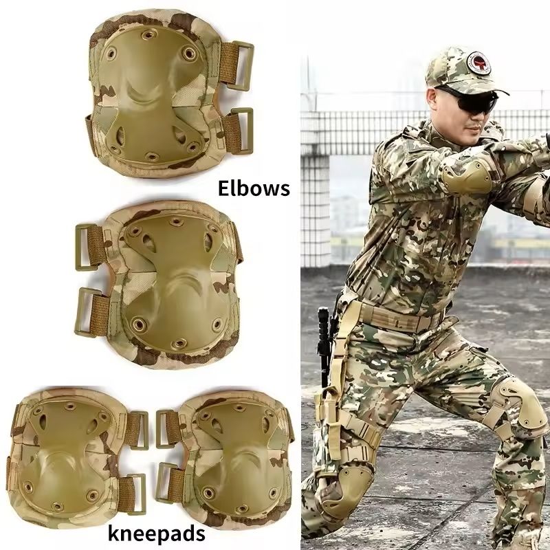 Tactical Knee And Elbow Protector Pads For Outdoor Sports And Hunting 5