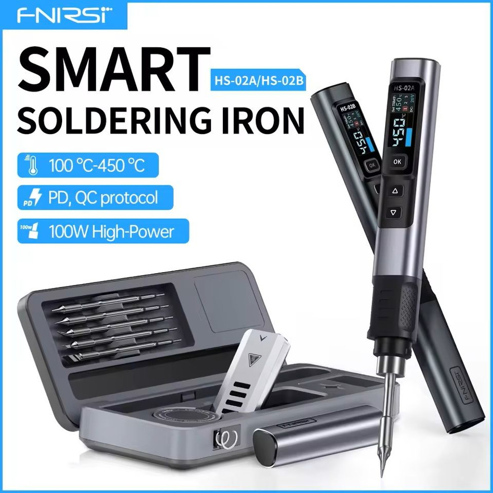 Smart Soldering Station 100W Adjustable Electric Iron Kit With Temperature Control 0