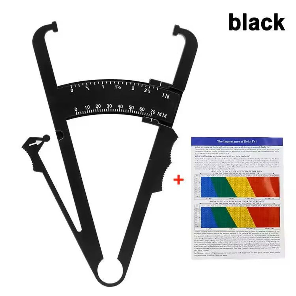 Body Fat Caliper And Tape Measure Set For Skinfold Tracking And Fitness 1