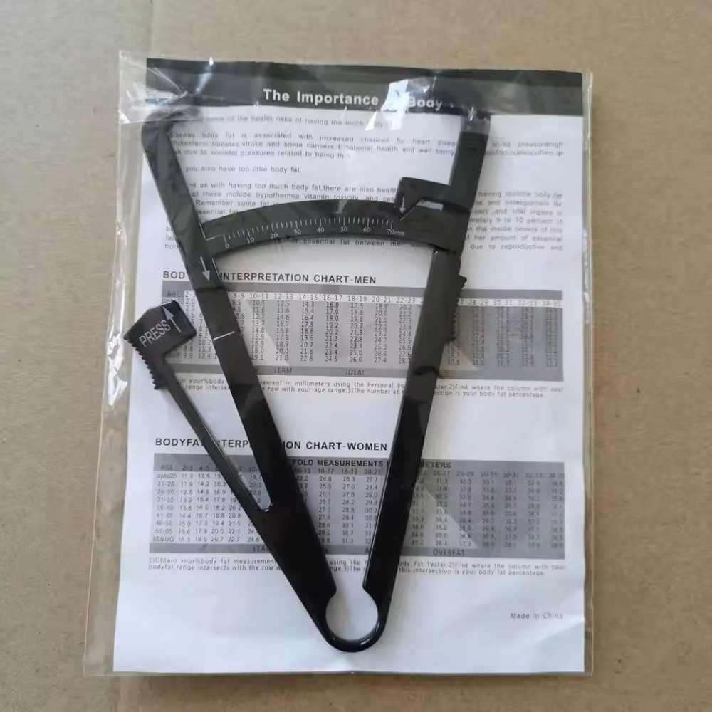 Body Fat Caliper And Tape Measure Set For Skinfold Tracking And Fitness 3