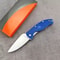 Folding Pocket Knife With Drop Point Blade For Outdoor Camping And Hunting 5