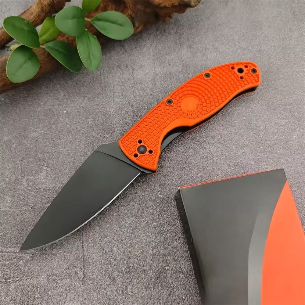 Folding Pocket Knife With Drop Point Blade For Outdoor Camping And Hunting 10