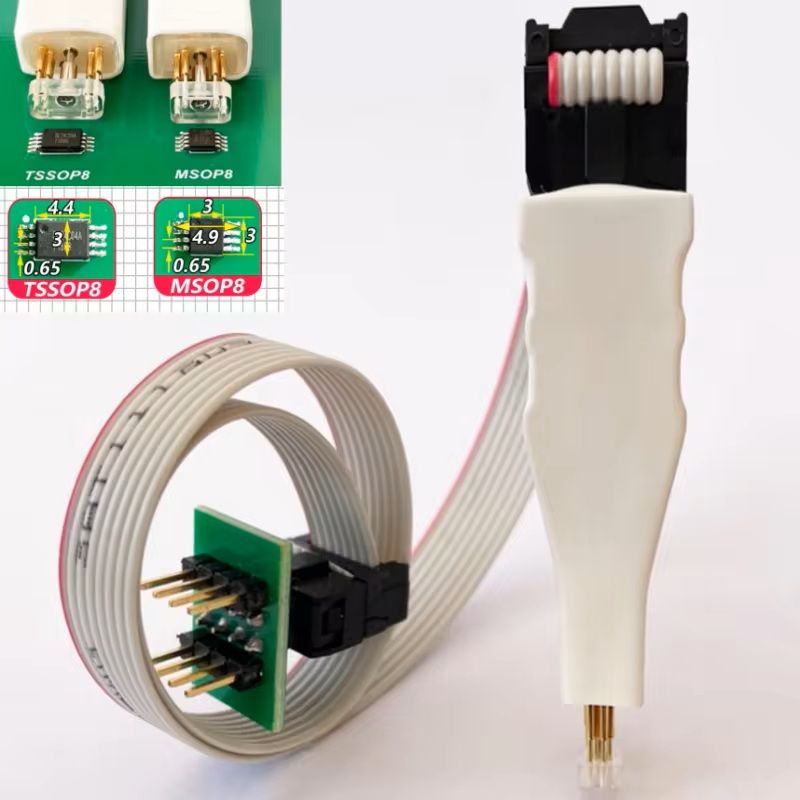 MSOP8 TSSOP8 Chip Test Fixture And Programming Probe For PCB Debugging 3
