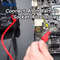 2 Piece Dual 4mm Stackable Banana Plug Multimeter Test Leads In Red And Black 4