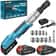 Cordless Power Ratchet Wrench Kit With Two Batteries And Variable Speed For Automotive And DIY Use 1