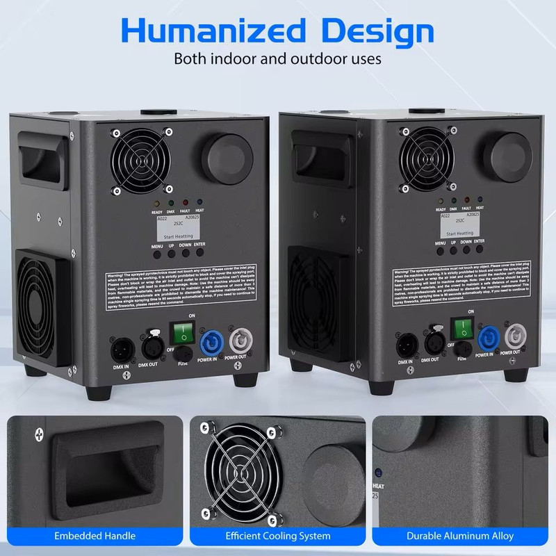 Cold Spark Fireworks Machine With DMX Control For Stage Events And Party Effects 5