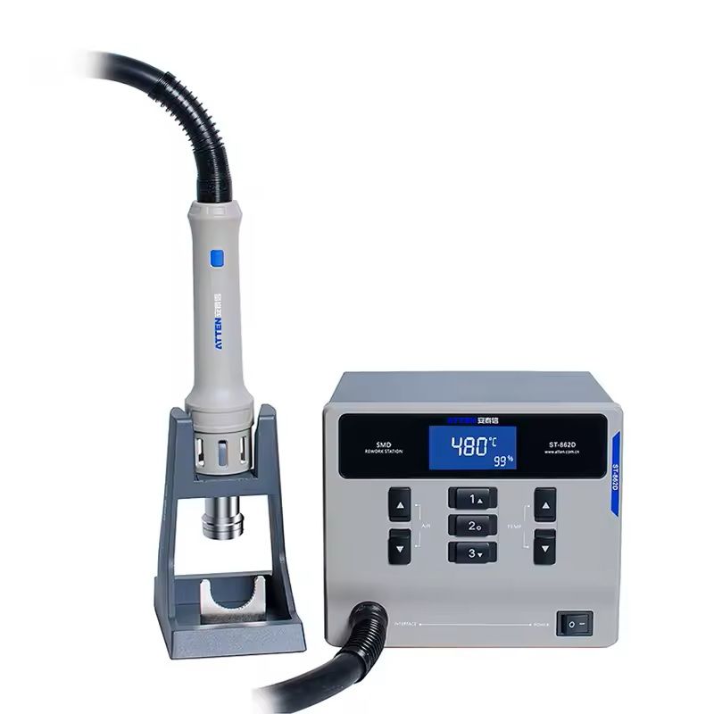 Hot Air Soldering Rework Station With Digital Display For Phone And PCB Repair 2