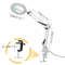 LED Magnifying Glass Table Lamp With Adjustable Light And 8X 10X Lens For Soldering And Skincare 9