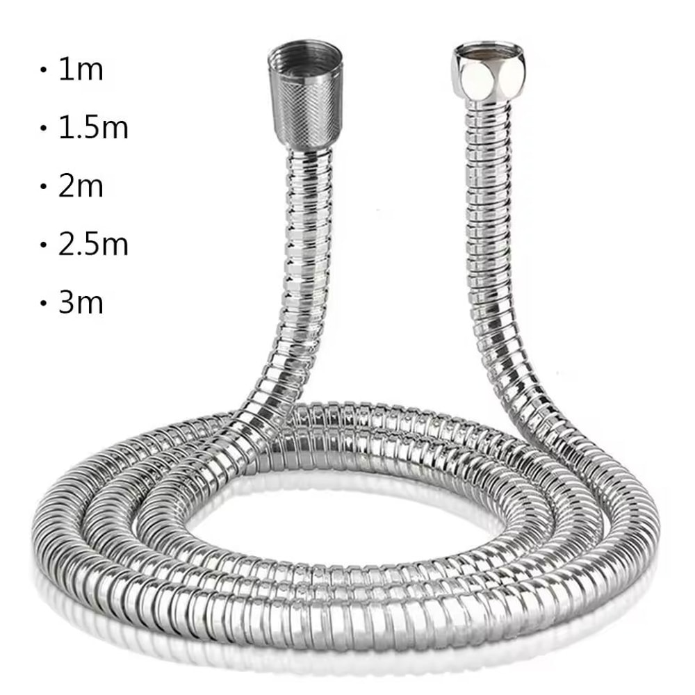 Flexible Stainless Steel Shower Hose For Bathroom Plumbing 1 To 3 Meter 0