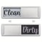 Dishwasher Magnet Clean Dirty Sign For Kitchen Organization 5
