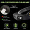 LED Sensor Rechargeable Headlamp For Outdoor Camping And Fishing 5