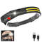 LED Sensor Rechargeable Headlamp For Outdoor Camping And Fishing 8