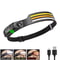 LED Sensor Rechargeable Headlamp For Outdoor Camping And Fishing 9
