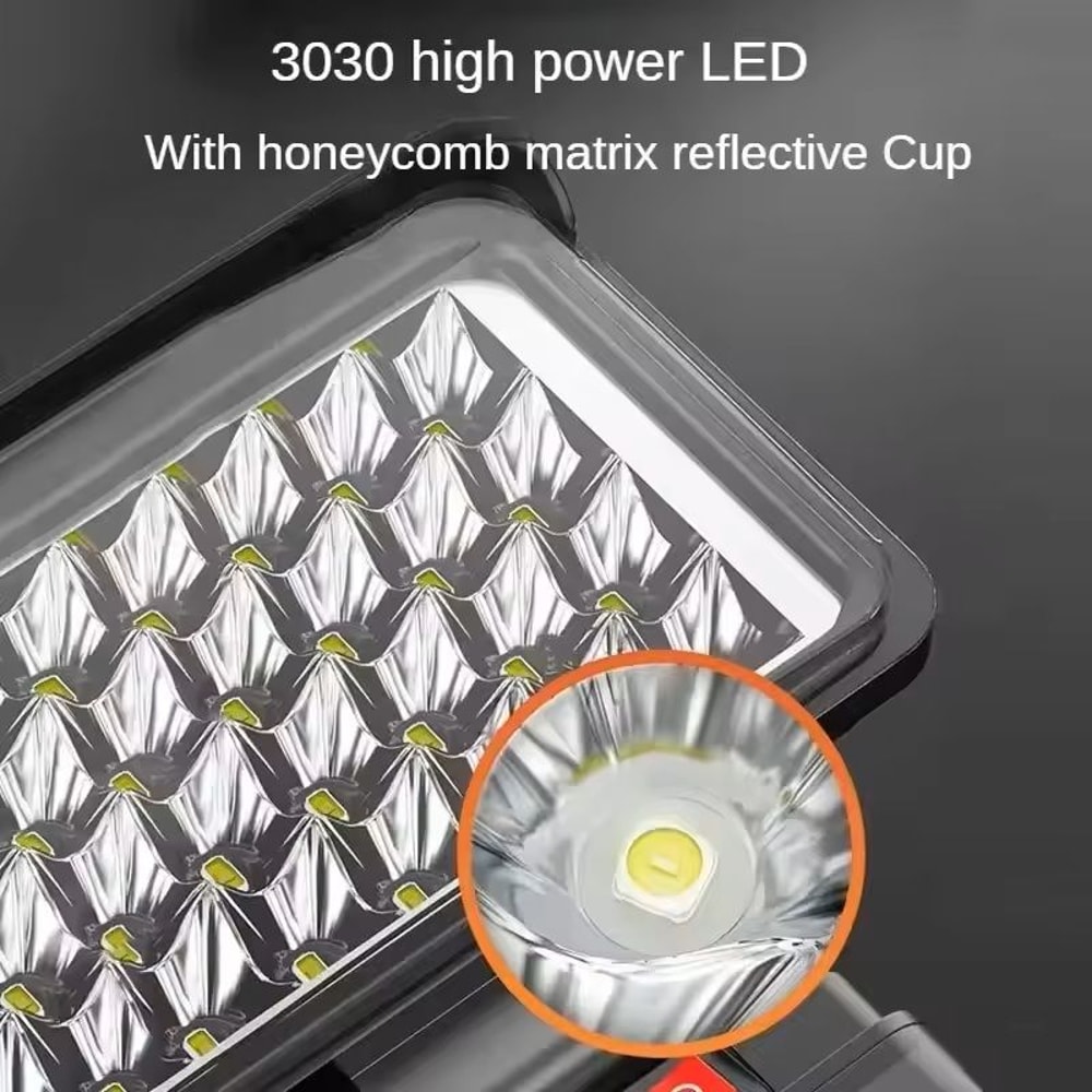 Cordless LED Work Light Portable Handheld Spotlight For Dewalt 18V Battery 1