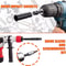 Socket Adapter And Reducer Extension Set For Drill Power Conversion In 4 8 Or 12 Piece Options 4
