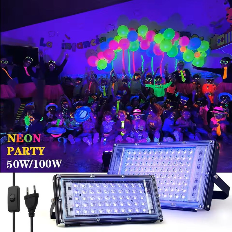 Waterproof UV LED Floodlight For Stage And Party Lighting 3